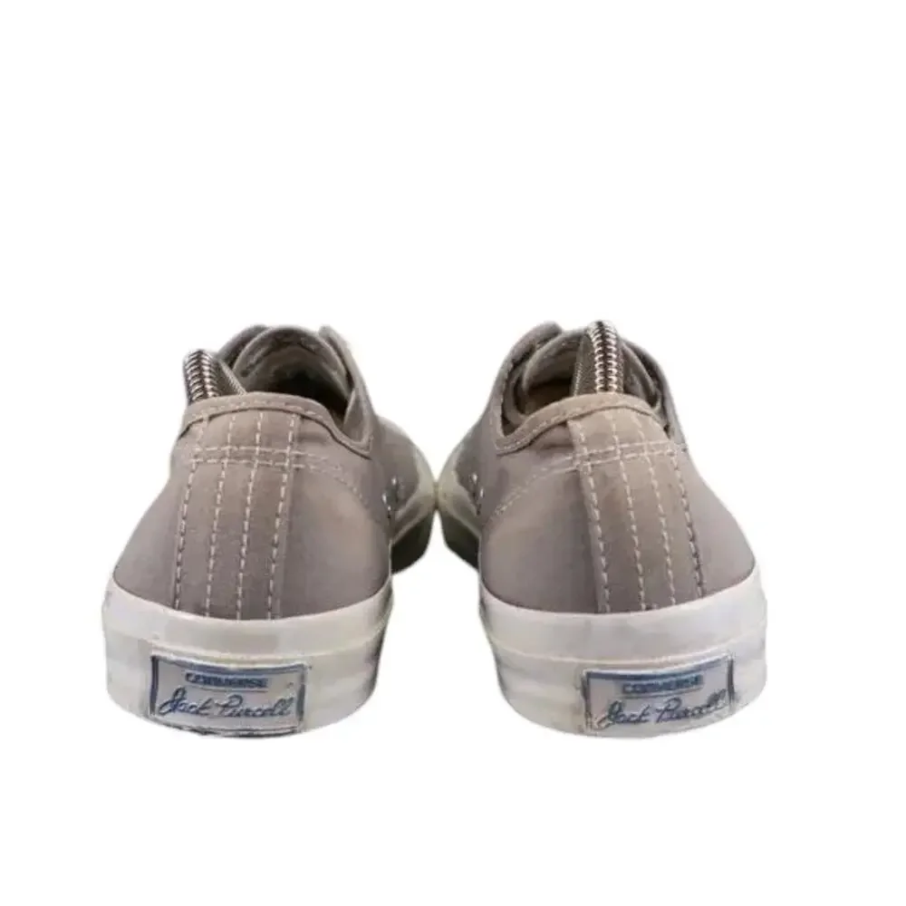Converse Shoes Mens 9 Sneakers Jack Purcell Comfort Wedge Classic Canvas Grey - Picture 10 of 13
